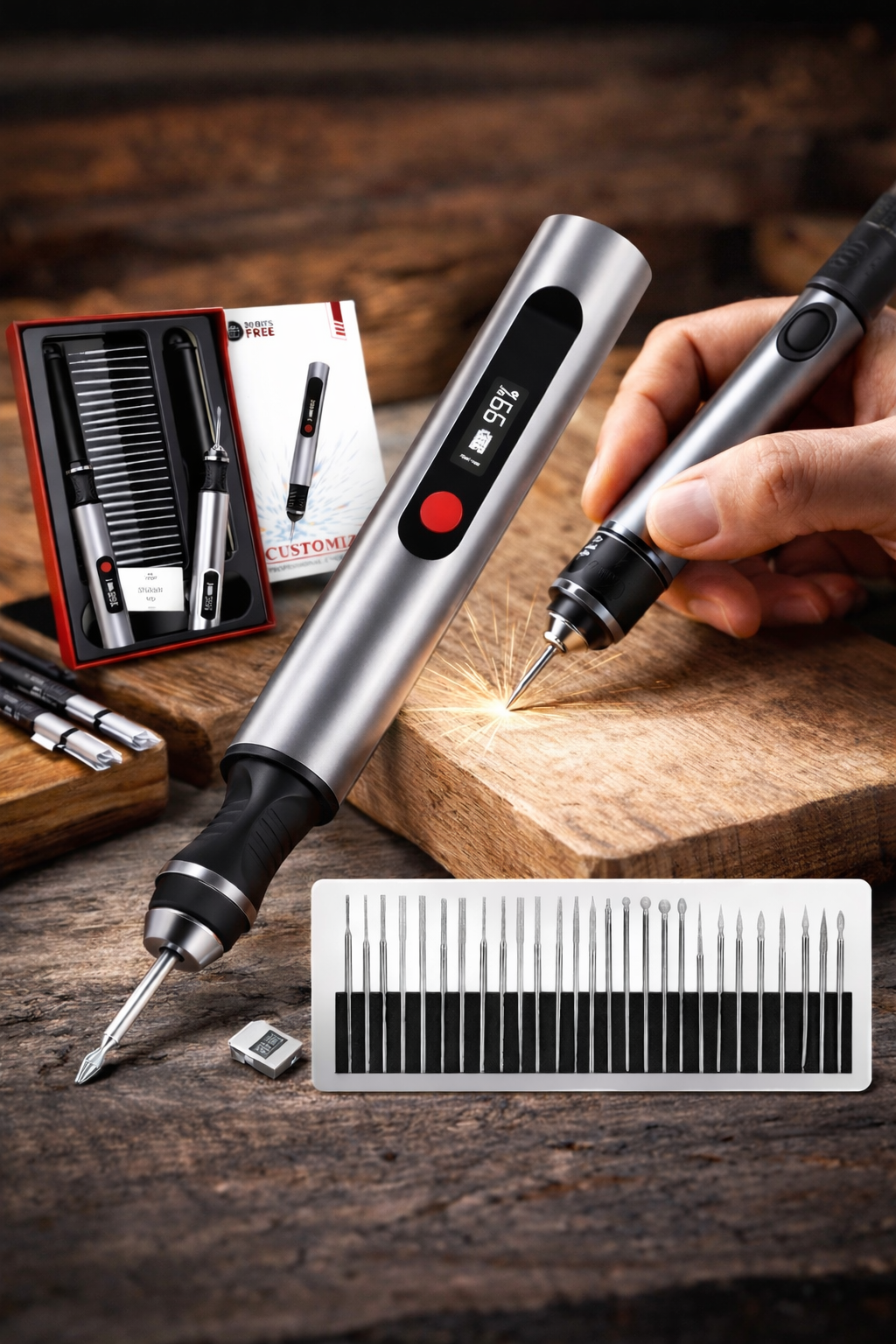 Portable Electric Engraving Pen Kit